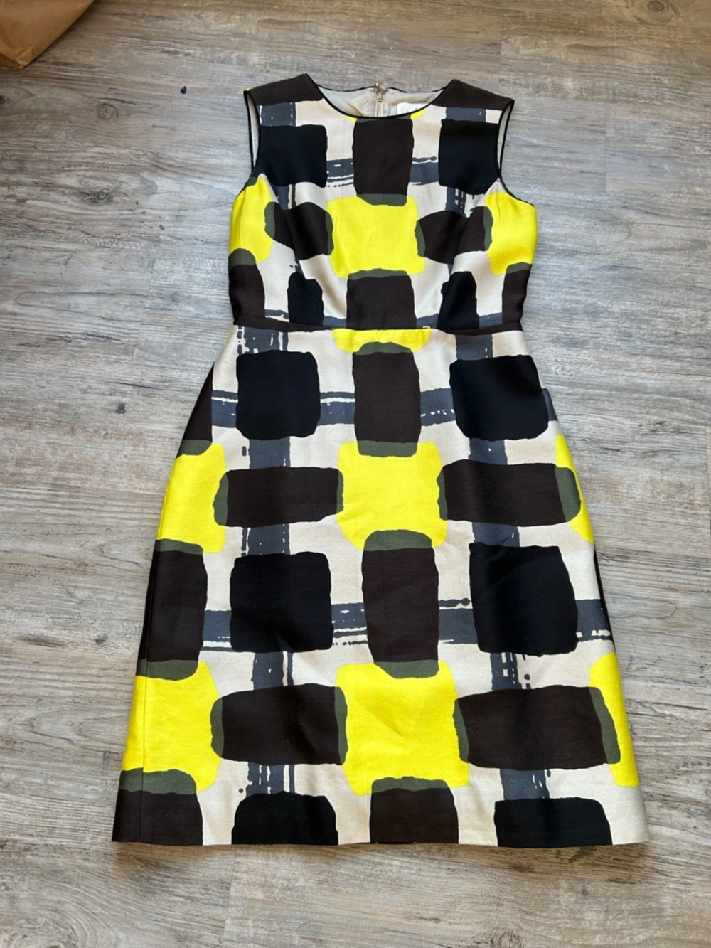 kate spade Della Geo Square sheath dress